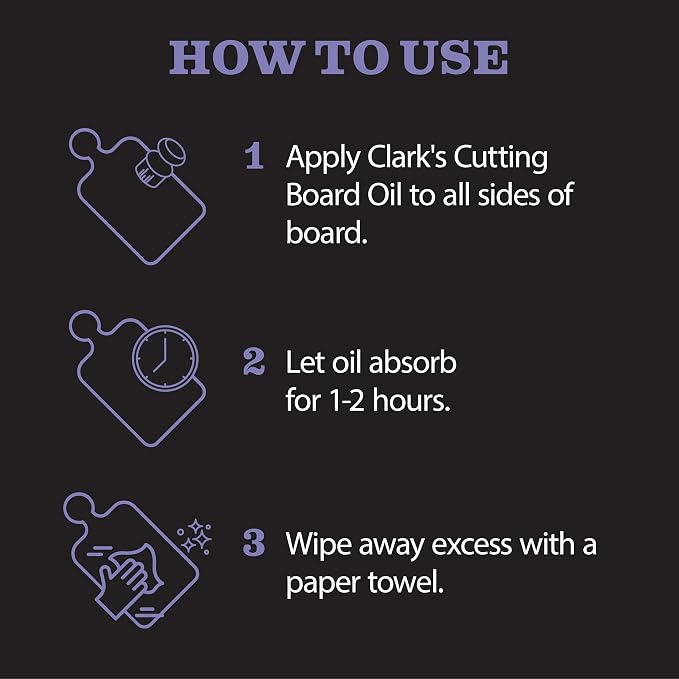 CLARK'S Cutting Board Care Kit - Image 8