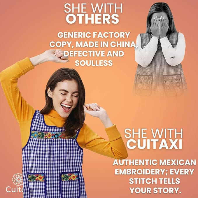 Cuitáxi Traditional Mexican apron - Image 9