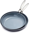 GreenPan Valencia Pro Hard Anodized Healthy Ceramic Nonstick 10" and 12" Frying by GreenPan