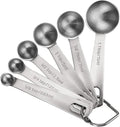 Measuring Spoons, Premium Heavy Duty Stainless Steel Measuring Spoons Cups Set by RenaChris