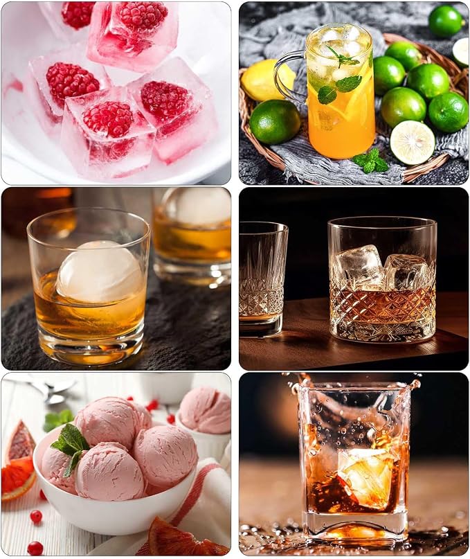 Dclobtop Ice Cube Trays, Silicone Ice Cube Molds - Image 8