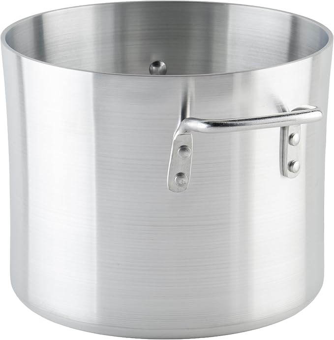 Winco Heavy-Duty Aluminum Stock Pot, 10 Quart by Winware