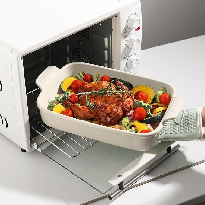 Sweejar Baking Pans Set, Ceramic 9x13 Baking Dish - Image 5