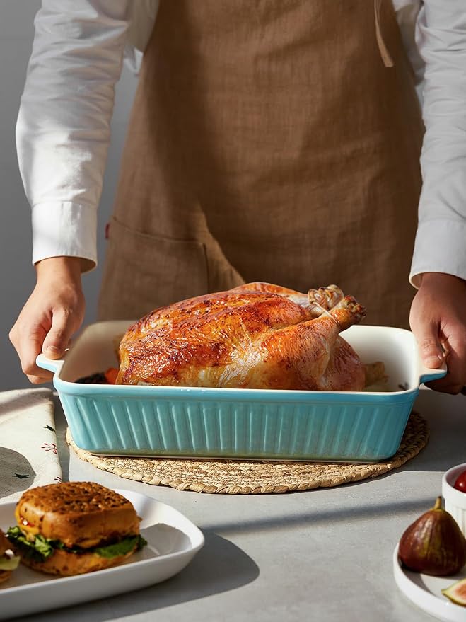 DOWAN 9x13-inch Baking Dish, Deep Casserole Dishes - Image 5
