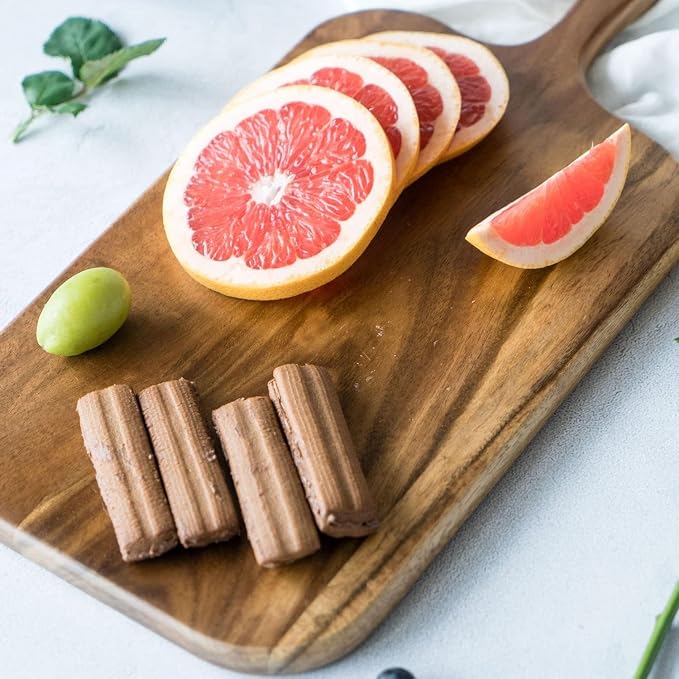 BILL.F Wood Cutting Board for Kitchen Set of 2 Cutting Board Wood - Image 4