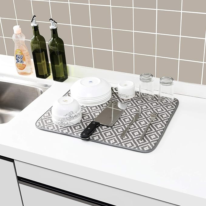 SUBEKYU Microfiber Dish Drying Mat - Image 6
