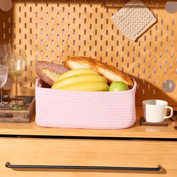 MiniArk Small Storage Baskets for Organizing | Closet Organizer Bins | Shelf - Image 5