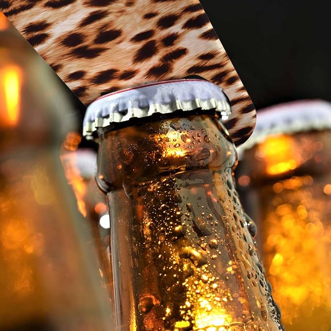 Leopard Pattern Stainless Steel Bottle Opener Cheetah Animal Print Beautiful - Image 4