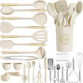 Kikcoin 43Pcs Large Kitchen Utensils Set by Kikcoin
