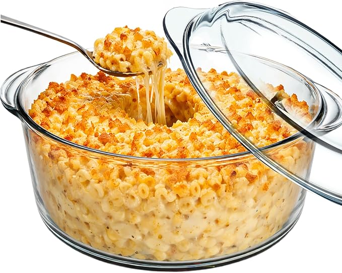 Ums 3.3 Quart Glass Casserole Dish - Image 9