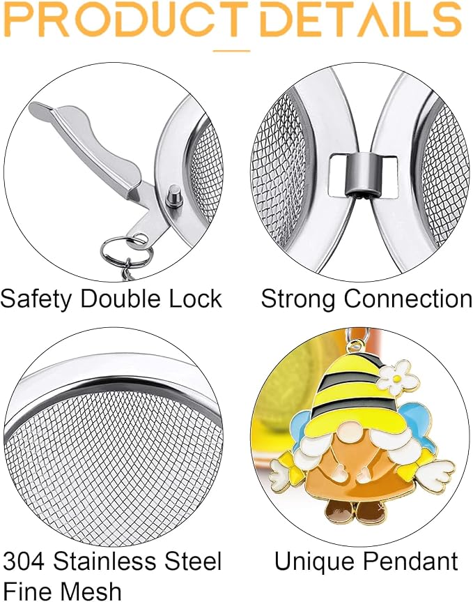 TeaSanavie 2 Pack Tea Infuser for Loose Leaf Tea - Image 2