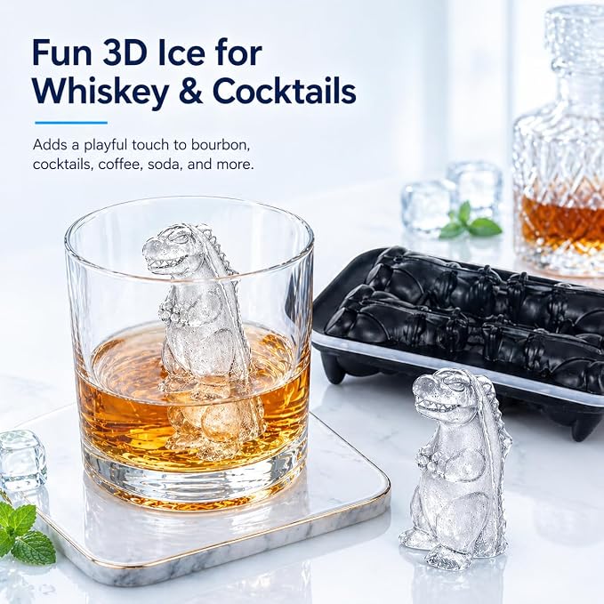 Dinosaur Ice Cube Tray Mold - Image 3