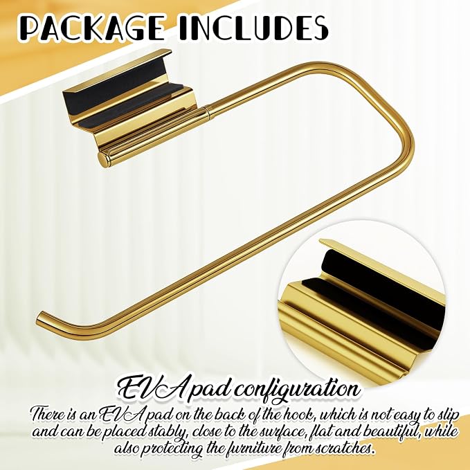 Yaocom 12.4 Inches Cabinet Door Paper Towel Holder Camper Under Sink No - Image 4