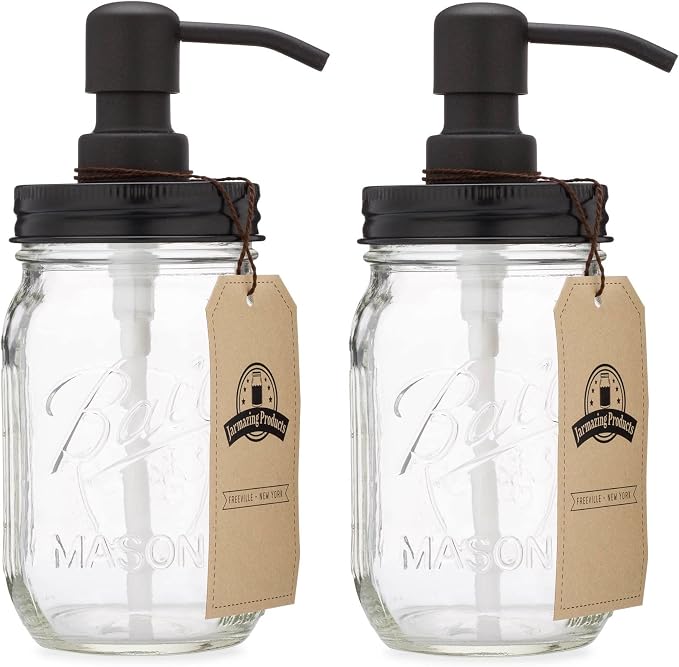 Jarmazing Products Mason Jar Soap Dispenser by JarmazingProducts