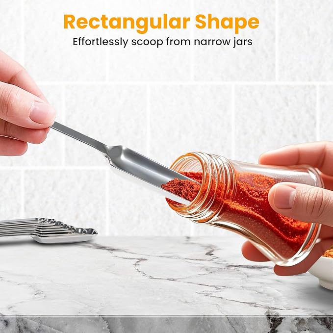23 Pcs Stainless Steel Measuring Spoons Set - Image 3