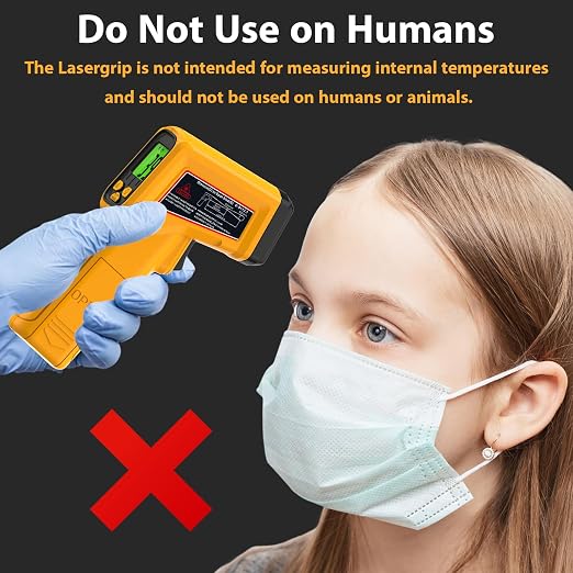 FKM Infrared Thermometer Gun Non-Contact Laser Temperature Gun, -58°F~986°F - Image 9