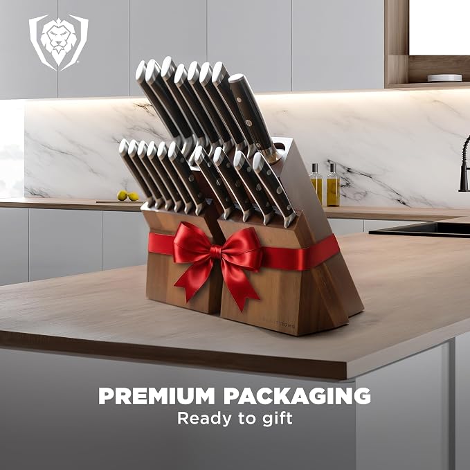 Dalstrong 18-Piece Gladiator Colossal Knife Block Set — German High-Carbon Steel - Image 7