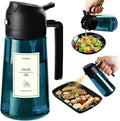 TrendPlain 16oz/470ml Blue Glass Olive Oil Sprayer by TrendPlain