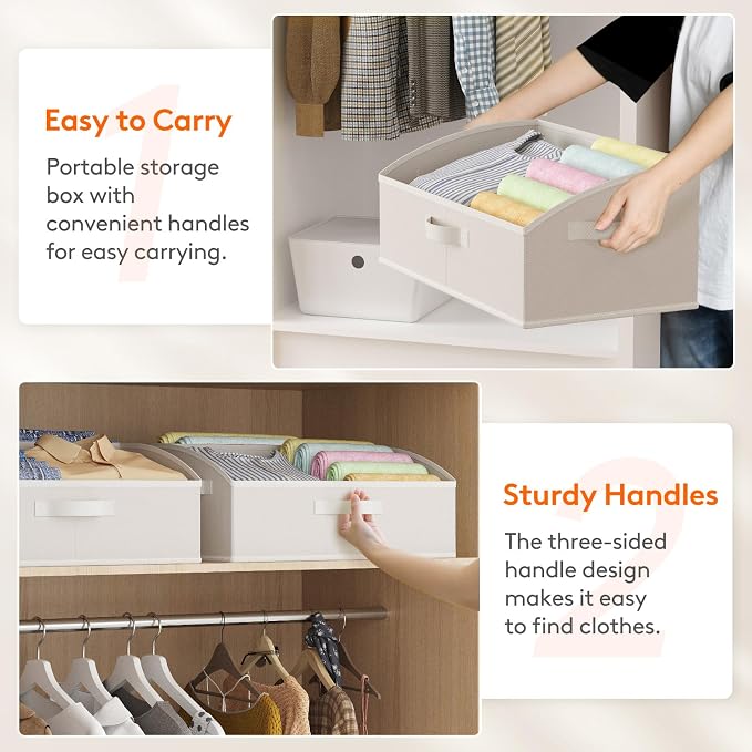 Lifewit Trapezoid Closet Storage Bins - Image 4