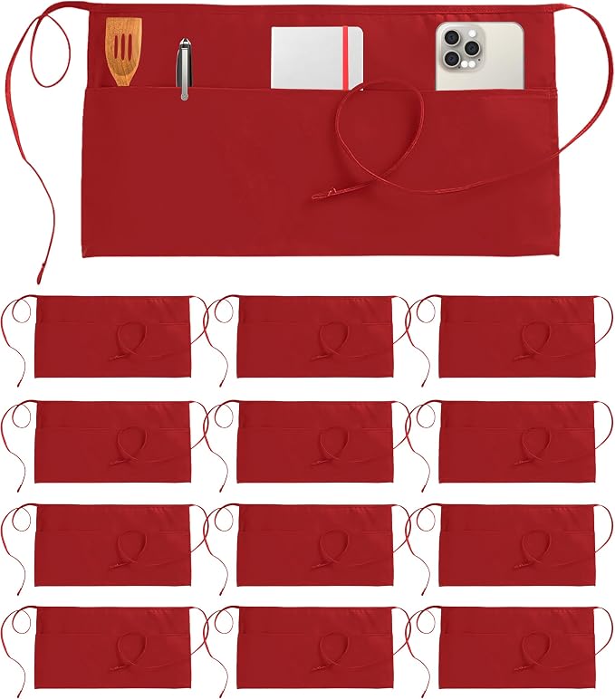 Utopia Wear 12 Pack Server Aprons by UTOPIAWEAR