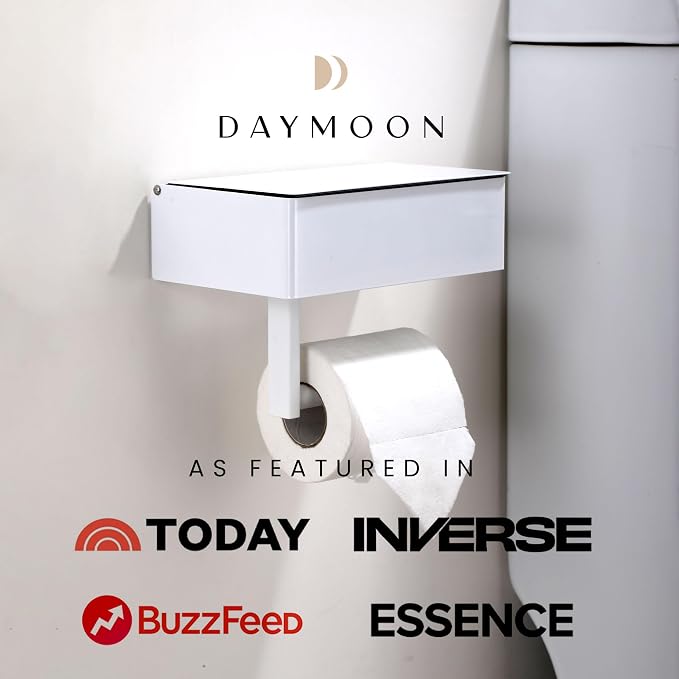Day Moon™ - Toilet Paper Holder - Modern Roll Holder - Image 4