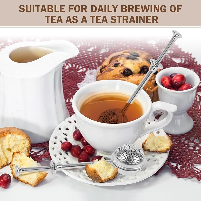 Stainless Steel Tea Strainer, Tea ball Strainers - Image 2