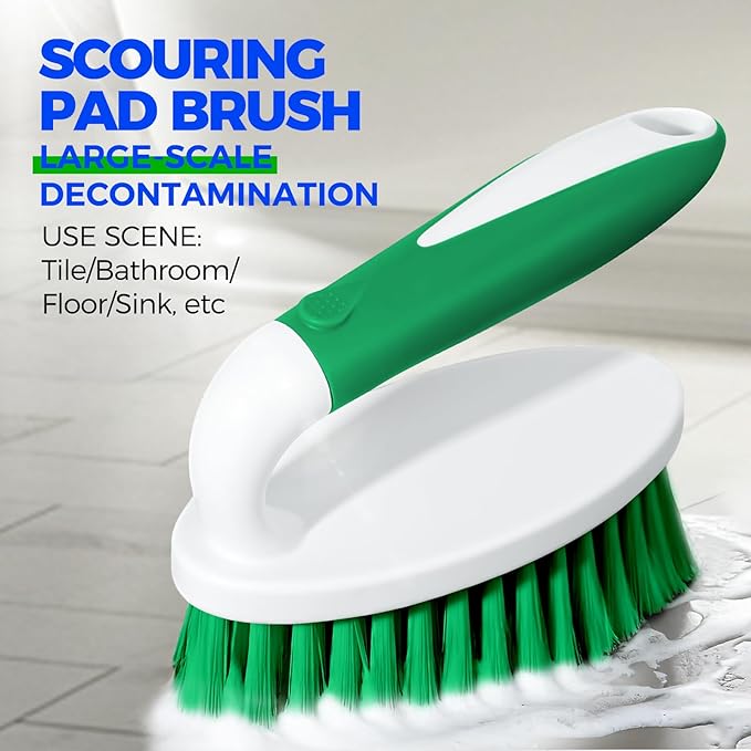 Holikme Cleaning Brush Set for Household Use, Scrub Brush, Kitchen Brush - Image 2