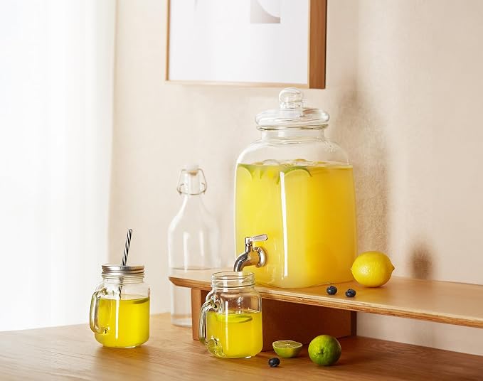 Kook Glass Drink Dispenser, - Image 3