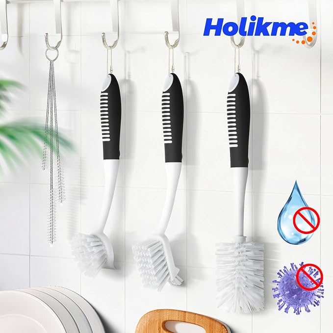 Holikme 6 Pack Dish Brush Set - Image 7