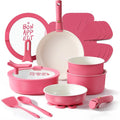 CAROTE 18Pcs Ceramic Cookware Set by CAROTE