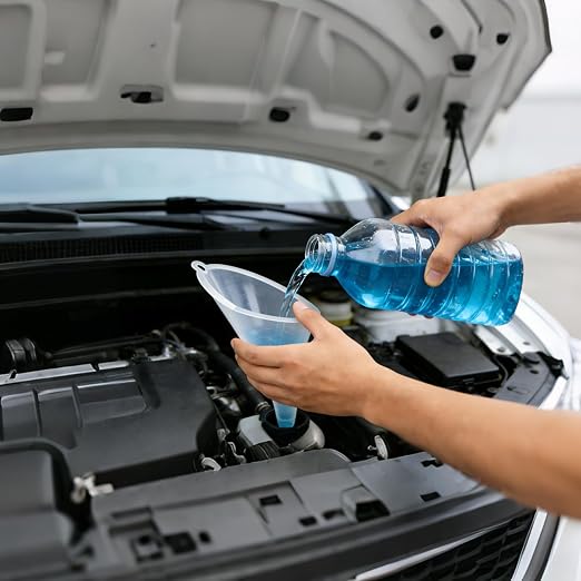 2 Pcs Long Neck Oil Funnel for Automotive, Wide Mouth Plastic Funnel, Long - Image 5