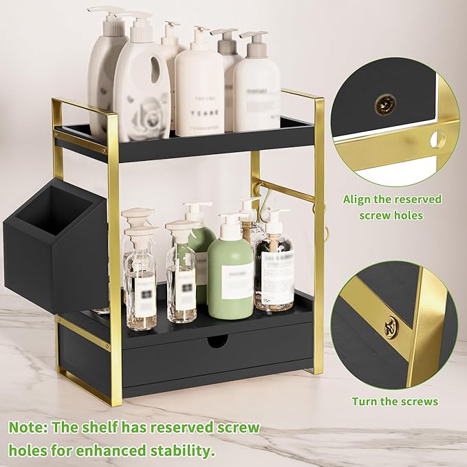 2-Tier Bathroom Counter Organizer - Image 5