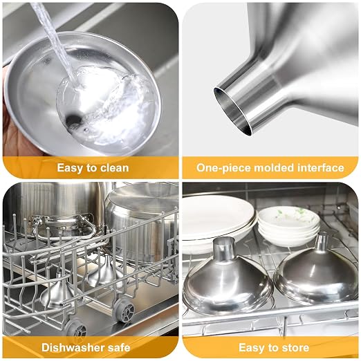 Kitchen Funnel, Stainless Steel funnels - Image 4