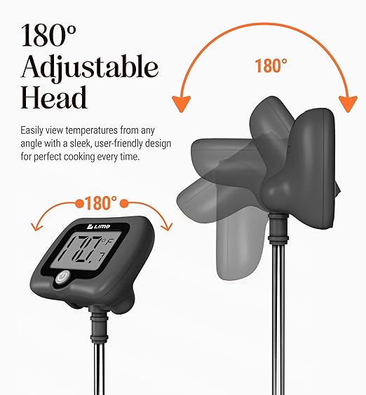 Digital Candy Thermometer with Pot Clip, Instant Read Kitchen Thermometer - Image 8