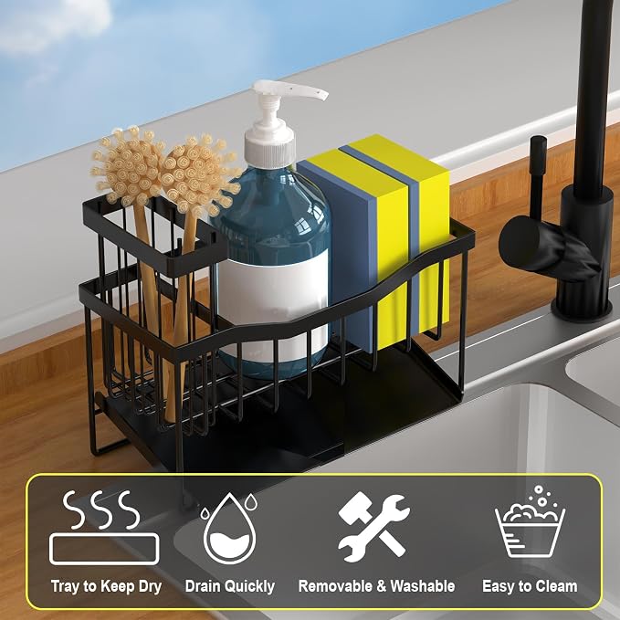 Fssvcd Maifan Sink Caddy Sponge Holder - Image 3