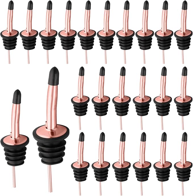 Pafusen 24 Pack Liquor Bottle Pourers, Liquor Pour Spout - Image 2