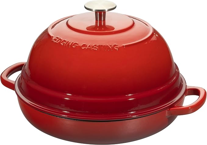EDGING CASTING Enameled Cast Iron Dutch Oven Pot - Image 2
