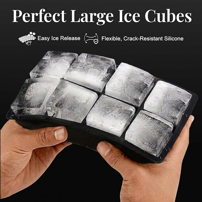Large Silicone Ice Cube Tray - Image 5