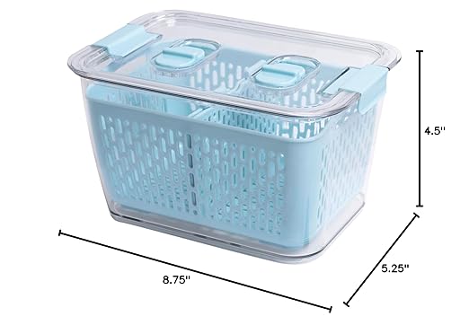 Kitchen Spaces Colander Bin, Produce Saver, Fridge Organizer - Image 3