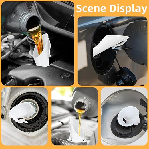 2 Pcs Fuel Funnels for Automotive, Capless Fuel Funnel Compatible - Image 7
