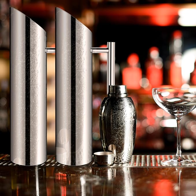 Funnymoom 6 Pack 70oz/2l Stainless Steel Water Pitcher Modern Metal Pitcher - Image 5