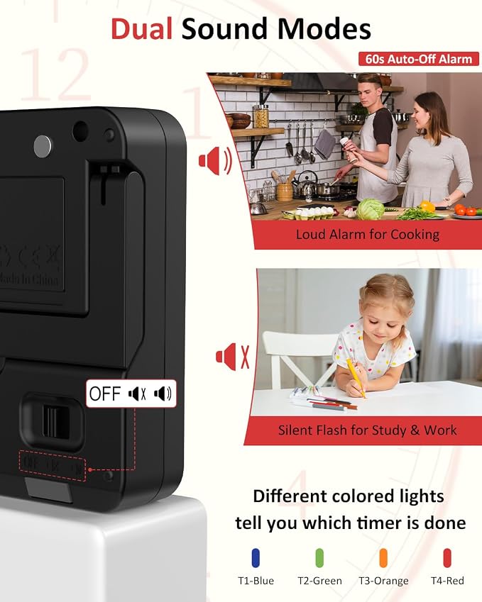 Digital Kitchen Timer for Cooking - Image 5