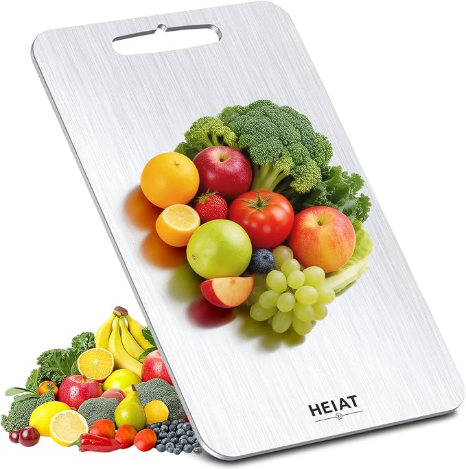 Titanium Cutting Board Set of 3, 100% Pure Titanium Cutting Boards by Unknown