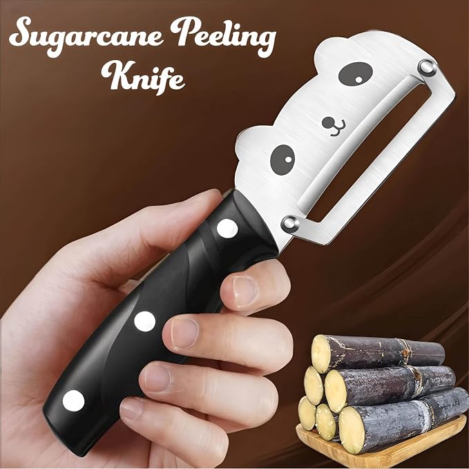 Multifunctional Vegetable Peeler, Stainless Steel Curved Blade Peeler - Image 8