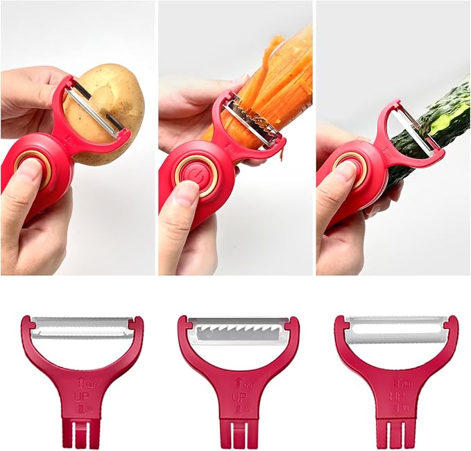 3-in-1 Electric Peeler | Auto Blade - Image 8