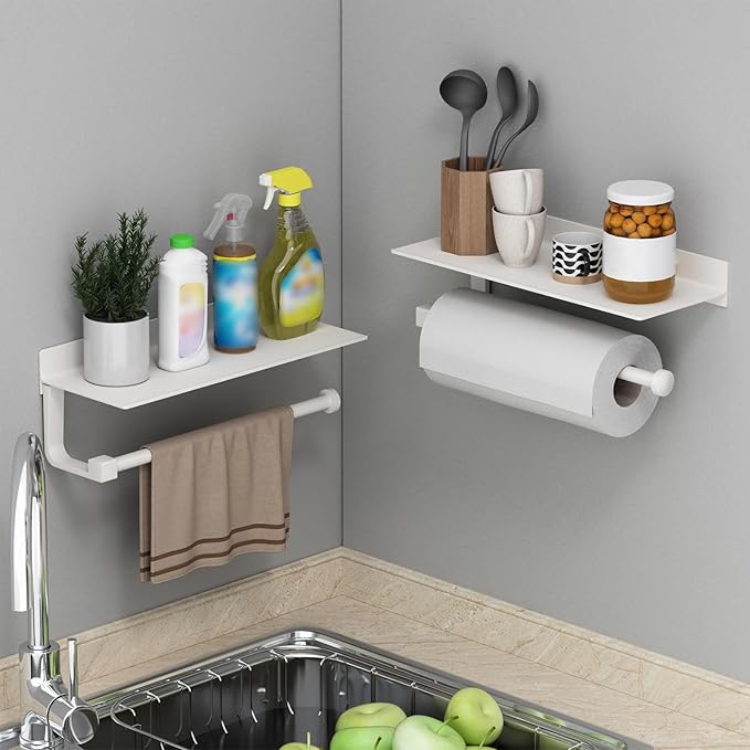 Danpoo White Paper Towel Holder - Image 4