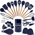 Country Kitchen Non Stick Silicone Utensil Set by CountryKitchen