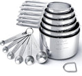 TILUCK Stainless Steel Measuring Cups & Spoons Set, Cups and Spoons, Kitchen by TILUCKBringsGoodLuck