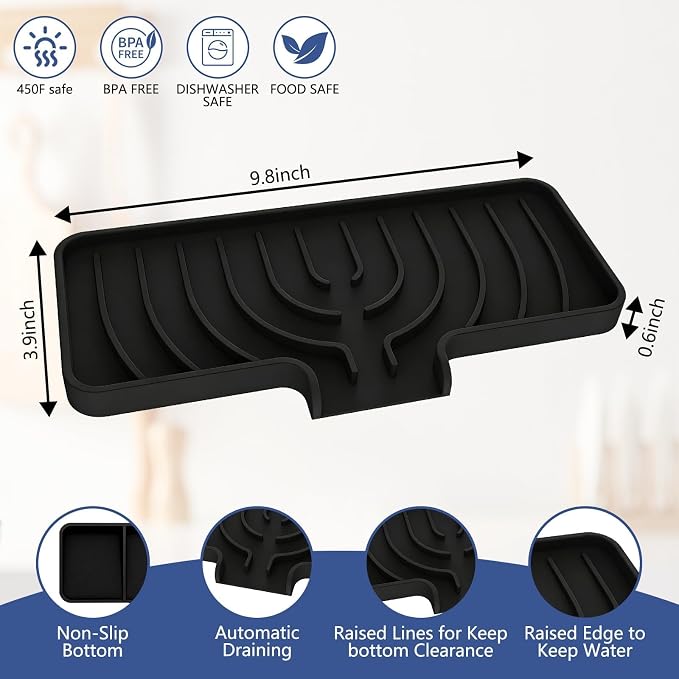 Silicone Sponge Holder for Kitchen Sink - Image 2