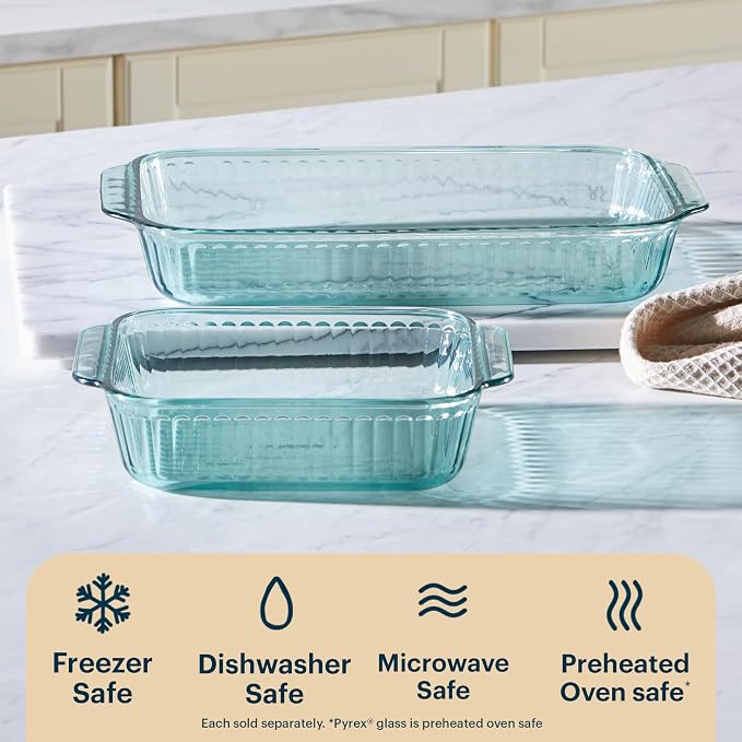 Pyrex Colors Tinted Tinted Glass Baking Dish - Image 5